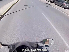 Rosa Rosita Finishes This Guy Off With A Tittie Fuck