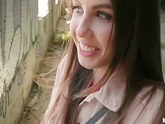 Ukrainian Babe Loves Public - Erik Everhard And Elle Rose