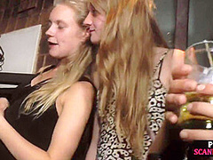 Horny amateur bae cockbouncing in public