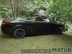 MATURE4K. Texas Patti is having wild kinky sex in the Czech woods