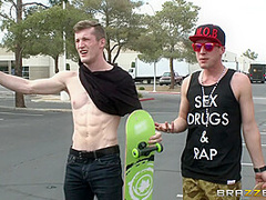 Minivan Milf Muff With Brick Danger, Jessy Jones, Cherie Deville - Brazzers