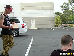 Minivan Milf Muff With Brick Danger, Jessy Jones, Cherie Deville - Brazzers