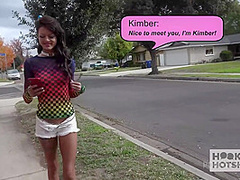 Little Perks Hoe Kimber Veilz Milks That Rough Dick Like A Pro