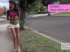 Little Perks Hoe Kimber Veilz Milks That Rough Dick Like A Pro