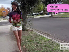 Little Perks Hoe Kimber Veilz Milks That Rough Dick Like A Pro