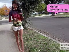 Little Perks Hoe Kimber Veilz Milks That Rough Dick Like A Pro