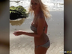 Smiley Riley And Her Double D's With Bill Bailey, Riley Jenner - Brazzers