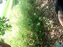 Ass Babe And Sweet Babe - Sweet Fucked Against Fence