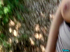 Ass Babe And Sweet Babe - Sweet Fucked Against Fence