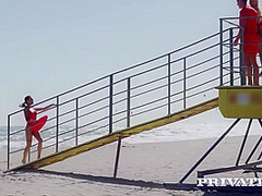 Silvia Dellai, Liz Tyler And Sienna Day In Are Two Slutty Lifeguards