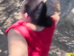 Funny Spanish Whore Bonks With Cop For Gasoline Trip