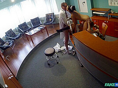 Luciana In Nurse Joins Doctors Threesome For The First Time