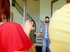 Holiday Hotwife Hustle With Natasha Nice, Brad Newman, Gi Joey, Jennie Rose - Brazzers