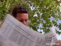 Sheila Scott Outdoors Giving Her Man a Blowjob until She Gets a Facial - Private Porn Sex Videos