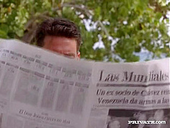 Sheila Scott Outdoors Giving Her Man a Blowjob until She Gets a Facial - Private Porn Sex Videos