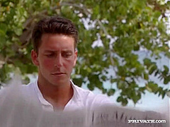 Sheila Scott Outdoors Giving Her Man a Blowjob until She Gets a Facial - Private Porn Sex Videos