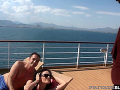 Hot Aliz Shares Her Wet Pussy With Hubby & Big