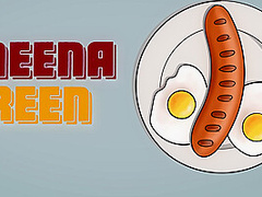 Cum To The Cookout - Clap These Cheeks! With Zac Wild, Ameena Green - Brazzers