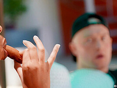 Cum To The Cookout - Clap These Cheeks! With Zac Wild, Ameena Green - Brazzers