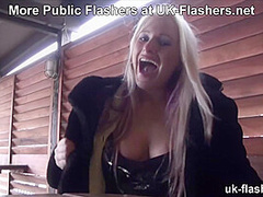 British Lassie Wants to be Seen on the Streets at UK-Flashers