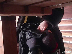 British Lassie Wants to be Seen on the Streets at UK-Flashers