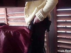 British Lassie Wants to be Seen on the Streets at UK-Flashers