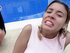 I Want To Win The Squirt Contest Prize To Take My Family On A City Tour, My Step Grandma Teaches Me