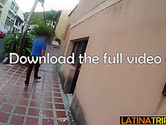 Petite Latina Girl Enjoys Rough Fucking