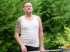 Sexy Socialite Merida Sat Takes Messy Facials From Her Staff After DP Pounding GP3098