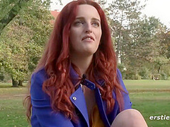 Redhead Charlie Cums With Her Green Vibrator - Charlie Red And Charlie Green