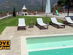 Kelly Aleman, Kris Kelly And Kelly Kris - Pov - Mff Trio In The Sun With Hot Sluts And Kris Vegas