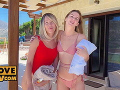 Kelly Aleman, Kris Kelly And Kelly Kris - Pov - Mff Trio In The Sun With Hot Sluts And Kris Vegas