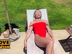 Kelly Aleman, Kris Kelly And Kelly Kris - Pov - Mff Trio In The Sun With Hot Sluts And Kris Vegas