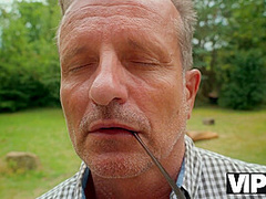 VIP4K. Dick blowing surprise from unfaithful fiancee