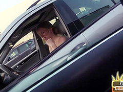 stunning inked slut doggystyled outdoor