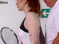 Stunning CFNM babes wanking old guy