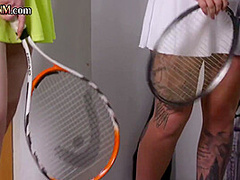 Stunning CFNM babes wanking old guy