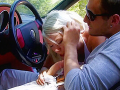 The Young Blonde Slut Gets Her Pussy Opened - Leo Galvez