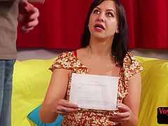 Horny voyeur watching guy jerking off