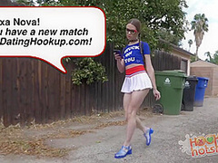 Hot teen babe Alexa Nova goes on internet date for hard anal