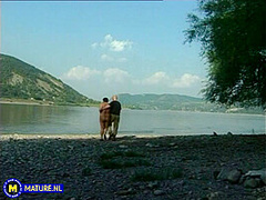 Vintage Amateur Couple Having Outdoor Sex With Each Other Where Everyone Can See Them