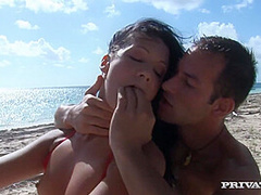 Lovely Regina on the Beach Taking a Lovers Hard Meat inside of Her - Private Porn Sex Videos