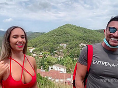 Jesus Reyes fuck Briana Banderas on the street