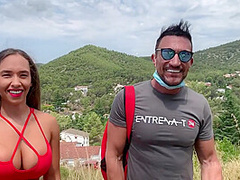 Jesus Reyes fuck Briana Banderas on the street