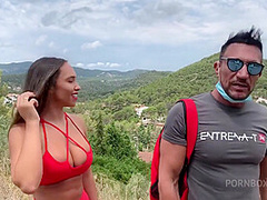 Jesus Reyes fuck Briana Banderas on the street