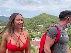 Jesus Reyes fuck Briana Banderas on the street