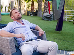 Busty Pornstar Natasha Nice Takes An Ass Pounding During An Interview GP2605