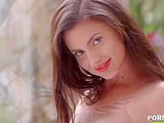 Summer Striptease: Naughty Newcomer Gets Naked Outdoors