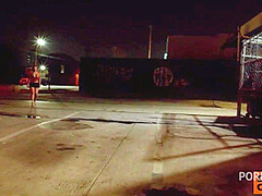 Prostitute Kazumi Gets Hardcore Fucked And Pissed On In The Streets