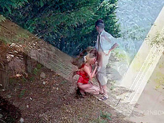 Melissa Fucks Sam Around The Island